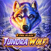 Fire Blaze Golden: Tundra Wolf